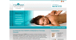 Desktop Screenshot of fisioterapiafisiomar.com